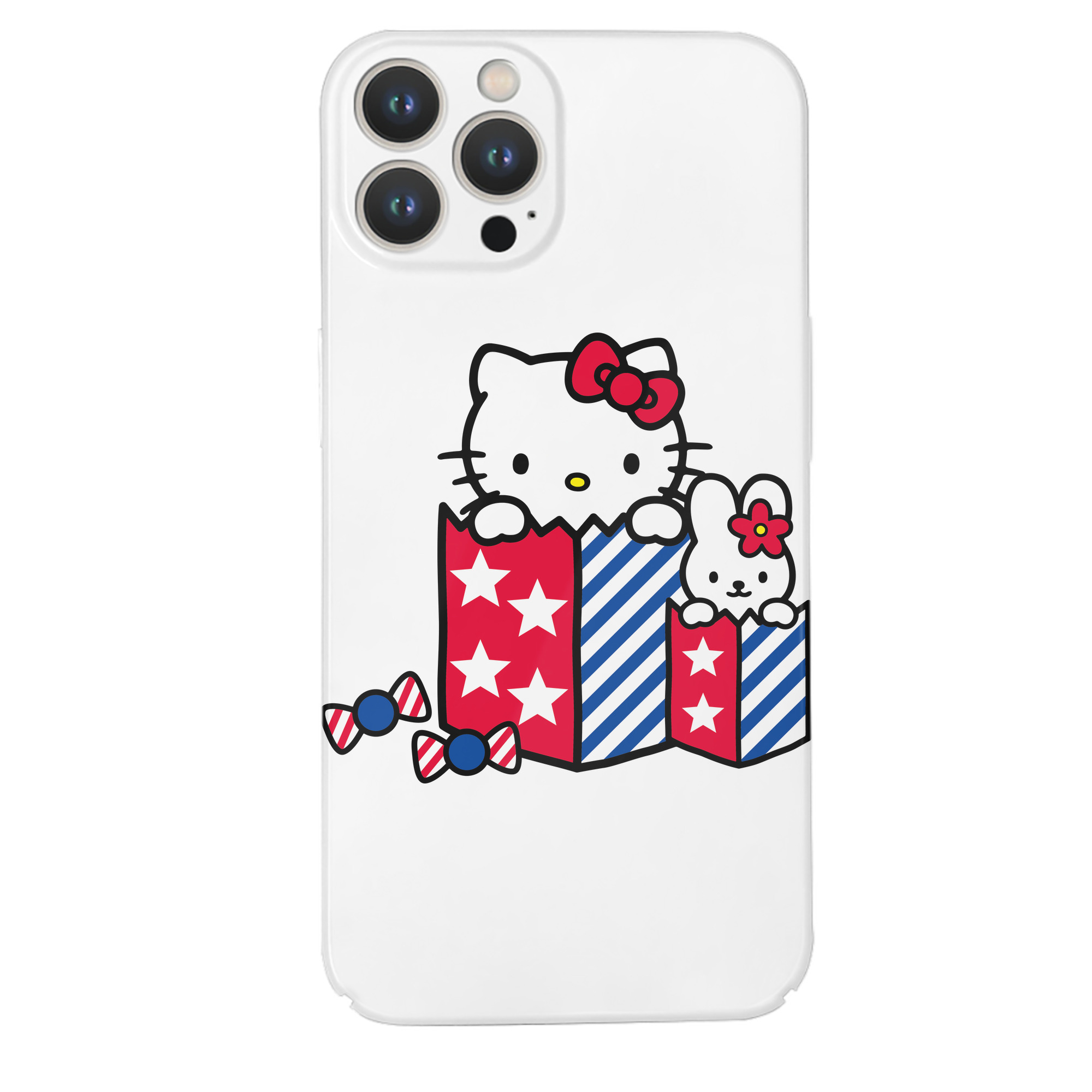 （画像用） Hello Kitty ハローキティ 【iPhone 14シリーズ対応】ハードケース